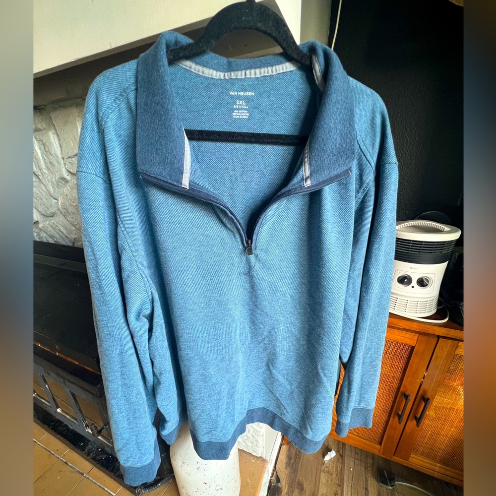 Mens quarter zip sweater